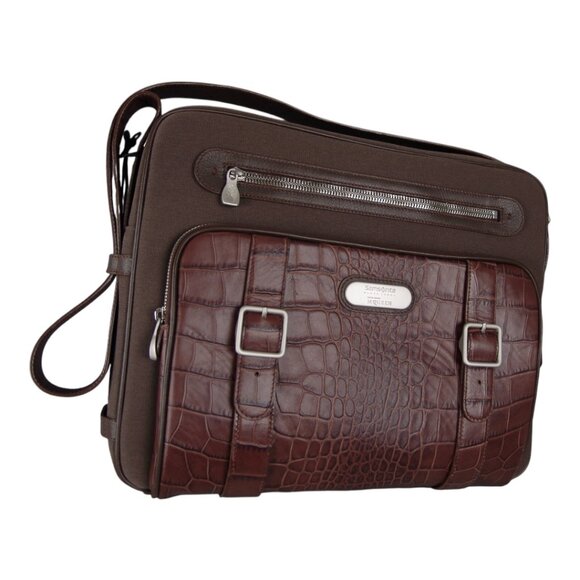 $750.00 Samsonite Black Label Alexander McQueen Messenger Laptop Computer Bag - Picture 5 of 5